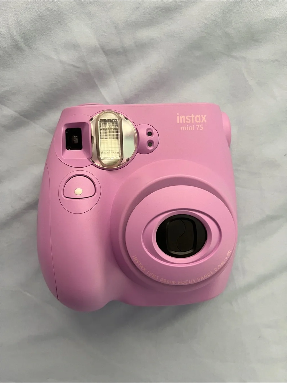 Fujifilm Instax Mini Instant Camera with Matching purple case